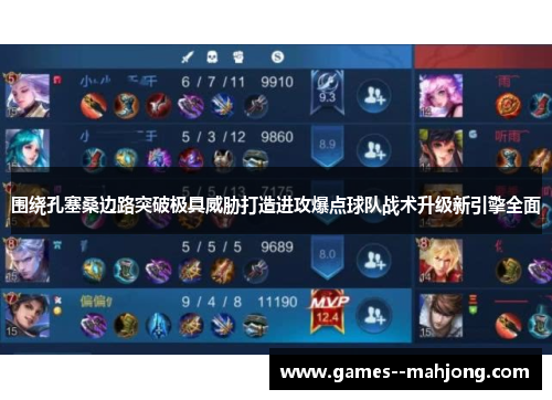 围绕孔塞桑边路突破极具威胁打造进攻爆点球队战术升级新引擎全面